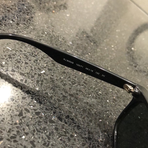 Kids black ray ban - Picture 2 of 4